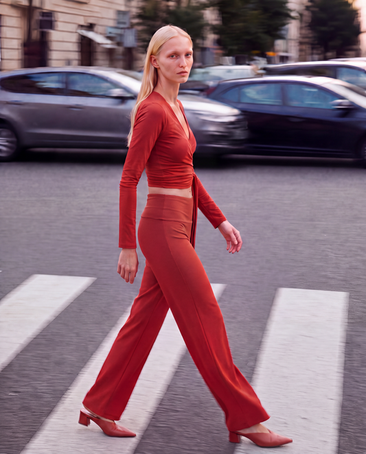 Panta Yoga in Jersey e Lycra sartoriale - MAHR